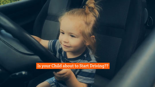 Kids Beginning to Drive Video Image